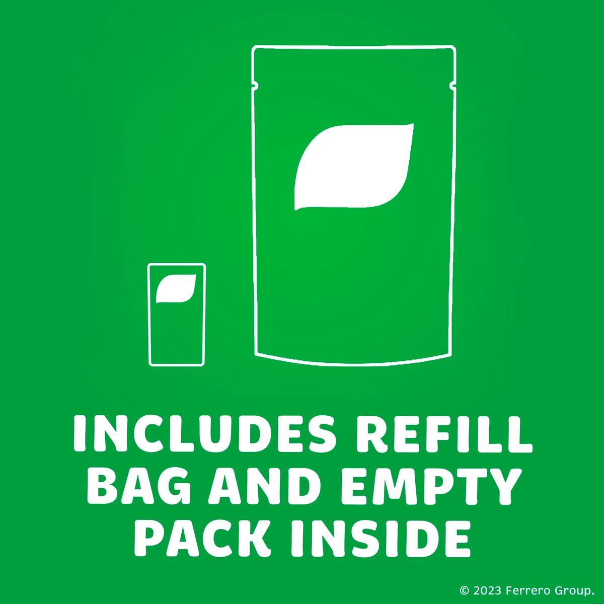 Tic Tac Resealable Refill Bag Bulk 172 Oz Freshmint Breath Mints OnTheGo Refreshment Includes Empty Refillable Pack