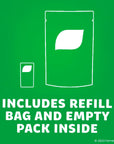 Tic Tac Resealable Refill Bag Bulk 172 Oz Freshmint Breath Mints OnTheGo Refreshment Includes Empty Refillable Pack