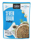 Kitchen  Love Seven Grain Medley Pre Cooked Microwave Ready Pouch Shelf Stable Vegan Vegetarian Gluten Free 8 Oz 6Pack