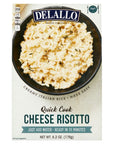 DeLallo QuickCook Cheese Risotto 3 pack