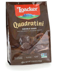 Loacker Quadratini Premium Double Choc Wafer Cookies 250g882oz