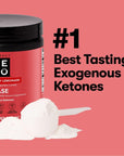 Exogenous Ketones Powder, BHB Beta-Hydroxybutyrate Salts Supplement, Best Fuel for Energy Boost, Mental Performance, Mix in Shakes, Milk, Smoothie Drinks for Ketosis - Vanilla