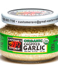 Emperors Kitchen Organic Chopped Garlic USDA Certified Organic Vegan ReadytoUse 45 oz Jar