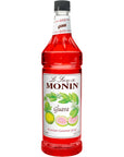 Monin Flavored Syrup Guava 338Ounce Plastic Bottle 1 liter