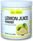 Lemon Juice Powder, 5.3oz(150g), 100% Pure, Vegan, No Additives, Non-GMO