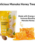 PRI Manuka Honey  Lemon Nuggets Sweet and All Natural Hard Candy Treat 35oz