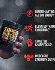 ALPHA LION Core Pre Workout Powder with Creatine for Performance, Beta Alanine for Muscle, L-Citrulline for Pump & Tri-Source Caffeine for Sustained Energy (30 Servings, Fruit Punch Flavor)