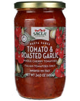 All Natural Whole Cherry Tomato and Roasted Garlic Pasta Sauce NON GMO Imported From Italy