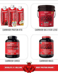 MuscleMeds Carnivor Shred Fat Burning Hydrolized Beef Protein Isolate, 0 Lactose, 0 Sugar, 0 Fat, Chocolate, 2.28 Pounds (004560) Chocolate Shred Chocolate Shred, 2.28 Pound (Pack of 1), 36.48 Ounce