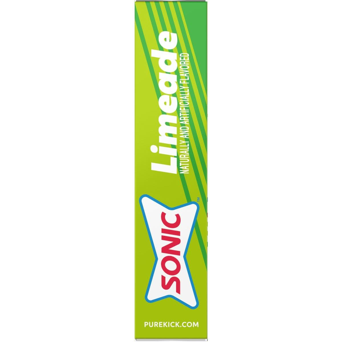 Pure Kick Sonic Limeade  Pack of 318 Servings  Powdered Drink Mix  Low Calorie and Zero Sugar  Refreshing Drink Anywhere and Anytime  Low Sodium