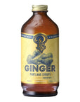 Portland Syrups Authentic Ginger Syrup  Intense Ginger Flavor with a Slightly Hot Finish  Premium Beverage Concentrate for Cocktails Moscow Mules WhiskeyGingers and More  12 oz with 24 Servings