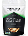 Terrasoul Superfoods Organic Brazil Nuts, 1 Lb