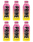 Generic Prime Sports Drink NEW  Energy Drink Electrolyte Beverage  Strawberry Banana  169 Fl Oz 6 Pack