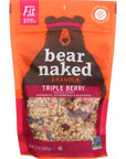 Bear Naked 100 Natural Granola  Triple Berry Crunch  12 oz  2 pk