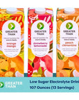 Greater Than Vegan Breastfeeding Support & Breast Milk Supply Aid - Variety Pack (3 Pack)