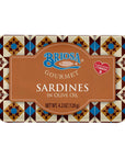 Briosa Gourmet 10 Pk Sardines in Olive Oil  Seafood Aficionado Selections  42 oz cans