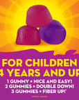 Metamucil Kids Fiber Supplement Gummies, 120ct Gummies