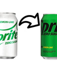 Sprite Zero 12 Fl Oz Can Pack of 18 Total of 216 Fl Oz