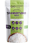 Livsmart Organic Shirataki (Konjac) Rice - Keto Rice 200g