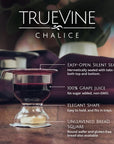 TrueVine Chalice Prefilled Communion Cups and Wafer Set  Prefilled Communion Cups With Bread  Juice  Fresh EasyOpen Communion for Your Service 100 Chalices