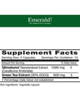 Emerald Labs Slimaluma - Dietary Supplement with Green Tea Extract for Natural Weight Management - 60 Vegetable Capsules