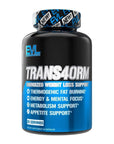 EVL Thermogenic Fat Burner Pills - Weight Loss Support and Fast Acting Energy Booster - Trans4orm Green Tea Fat Burner Pills, Metabolism Support, Appetite Support, Weight Loss Supplement (30 Servings)