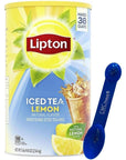 Lemon Sweetened Ice Tea Mix 898 oz with bonus CMC Products 2 in 1 tsp  tbsp measuring spoon Lemon