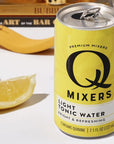 Q Mixers Light Tonic Water Premium Cocktail Mixer Made with Real Ingredients 75oz Can  5 PACK