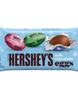 HersheyMilk Chocolate Easter Eggs 45 COUNT individually Wrapped Milk Chocolates in Blue Pink Green Foil Pastel Color Foil  Easter Candy Eggs