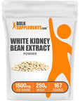 BulkSupplements.com White Kidney Bean Extract - 250 Grams - 8.8 oz