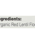 Tolerant Foods Organic Galaxy Red Lentils, 8 OZ