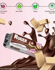 RUGER Sugar Free Chocolate Wafers 16 Ounce Pack of 12