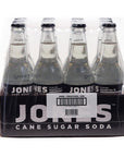 Jones Soda Co Cream Soda Flavor  100 Cane Sugar Soda  Craft Soda Pop  Soda Soft Drinks  12 Oz Glass Bottle Soda  Pack of 12