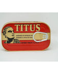 Titus Sardines in Vegetable Oil Pack Of 5 5 x 125g