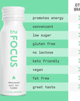 Tru Focus Wellness Shots (12-Pack) Energy Drink Focus Supplement