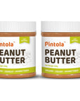 Pintola Combo Pack of Organic Creamy Peanut Butter - 340g