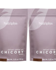 FARMASi Nutriplus Chicory Instant coffee  chicory blend a significant amount of prebiotic fiber for metabolism improving the digestive system  200GR