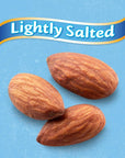 Blue Diamond Almonds Low Sodium Lightly Salted Snack Nuts, 40 Oz Resealable Bag (Pack of 1)