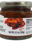 Sundried Tomato Paté Dip or Spread Puree of SunDried Tomatoes in extra virgin olive oil 635 oz 180 g NonGMO Product of Italy by Campo DOro