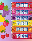 Pez Candy Refill Rolls 25 Count Choose Your Favorite Flavor Assorted Fruit Flavors Delicious Cherry Lemon Grape Orange and Raspberry Flavors