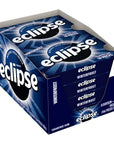 ECLIPSE Winterfrost Sugar Free Chewing Gum Bulk Pack 18 Piece Pack of 8