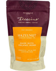 Teeccino Hazelnut Roasted Herbal Tea  Caffeine Free Prebiotic 3x More Herbs  50 Tagless EcoFriendly Tea Bags