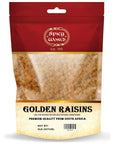 Spicy World Golden Raisins 2 LB Bulk Bag  Sweet  Seedless Sultanas from South Africa   Perfectly Dried for Natural Sweetness  Ideal Dried Fruit Snack  For Baking  More  No Added Sugar