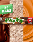 Milky Way Milk Chocolate Sharing Size Candy Bars 363 Ounce Pack of 24