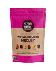 Second Nature Wholesome Medley Trail Mix  Healthy Nuts Snacks Blend  30 oz Resealable Pouch