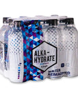 ALKAHYDRATE Natural Artesian Purified Alkaline Water with Minerals and Electrolytes  500mL Bottle  169oz Case of 12