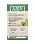 BareOrganics Energy Superfood Drink Mix Organic Energy 5 Sticks