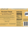 Fever Tree Tonic Water  Premium Quality Mixer  Refreshing Beverage for Cocktails  Mocktails Naturally Sourced Ingredients No Artificial Sweeteners or Colors  150 ML Cans  Pack of 8