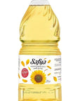 Safya - 100% Pure Sunflower Oil, (2 L) 67.6 Fl Oz