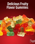 Goldbears Gummy Candy Sharing Size for Kids and Family Indulgement  Original HariboGummy Bears Bulk Candy Pineapple Strawberry Lemon Orange and Raspberry Flavors 12 Bags 175g 6oz Each